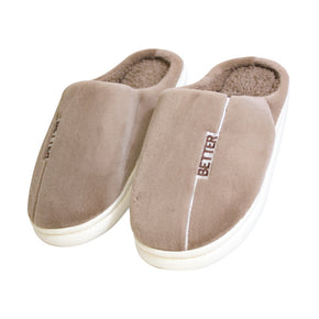 PANTUFLAS PARA HOMBRE MARRON