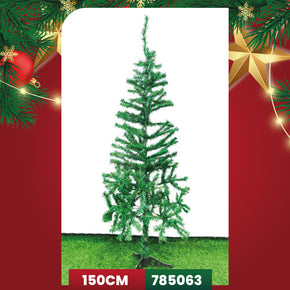 ÁRBOL DE NAVIDAD VERDE 150cm