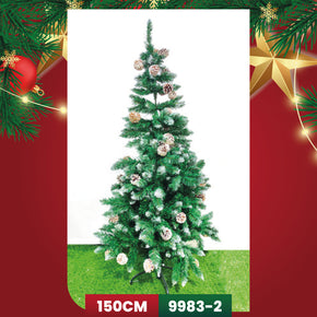 ÁRBOL DE NAVIDAD VERDE 150cm