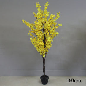 ARBOL DE FLOR CEREZO AMARILLO 160cm