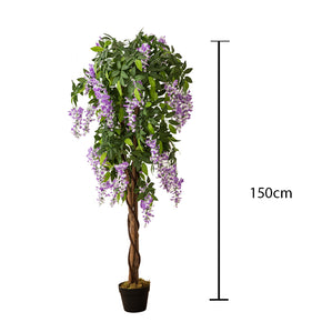 ARBOL DE FLOR GLICINA 150cm