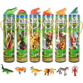 SET DE ANIMALES EN TUBO - MODELOS VARIADOS - CJ-1647384