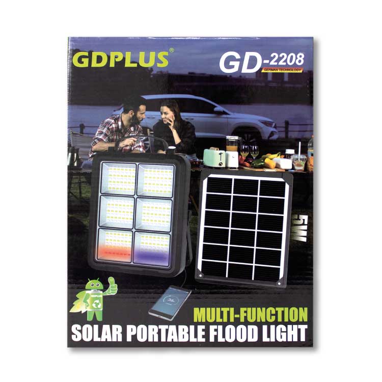 PANEL DE LUZ SOLAR - GD-2208 – leimport.pe