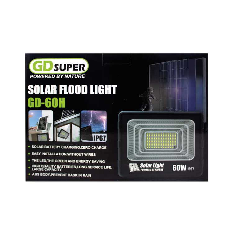 PANEL DE LUZ SOLAR - GD-60H – leimport.pe