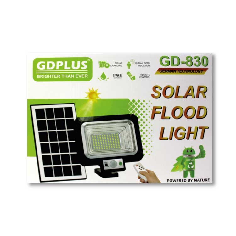 PANEL DE LUZ SOLAR - GD-830 – leimport.pe