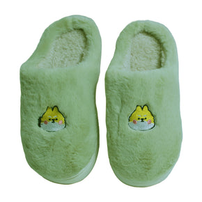 PANTUFLAS PARA MUJER VERDE