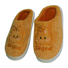 PANTUFLAS PARA MUJER NARANJA