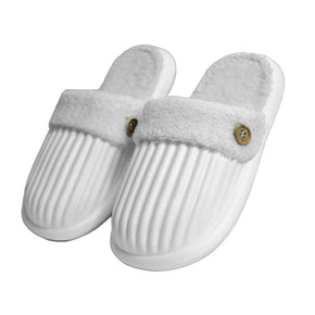 PANTUFLAS PARA MUJER BLANCO