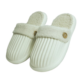 PANTUFLAS PARA MUJER BLANCO