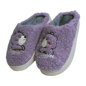 PANTUFLAS PARA MUJER LILA