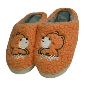 PANTUFLAS PARA MUJER NARANJA