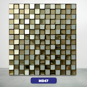 Mosaico de Aluminio Adhesivo - M047