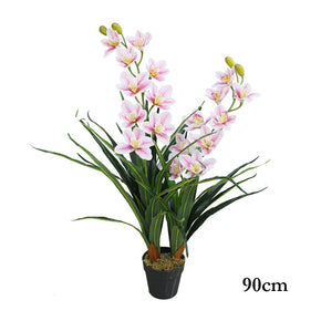 MACETA DE FLOR ORQUIDEA ROSADO 90cm (sin maceta)