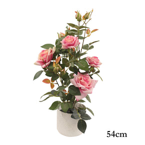 MACETA DE FLOR ROSA 54cm (sin maceta)