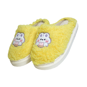 PANTUFLAS PARA MUJER  AMARILLO