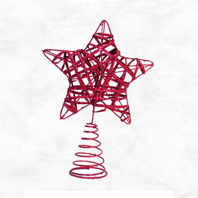 ESTRELLA NAVIDEÑA MEDIANO ROJO - 24 x 18cm