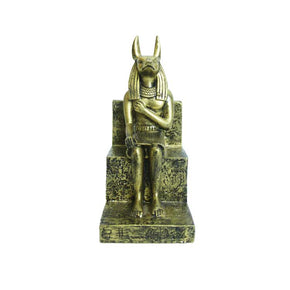 Estatua de Anubis Egipto - 6.5 x 15 x 8.5cm
