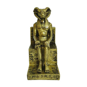 Estatua de Oveja Egipcia - 6.5 x 14.5 x 8.5cm