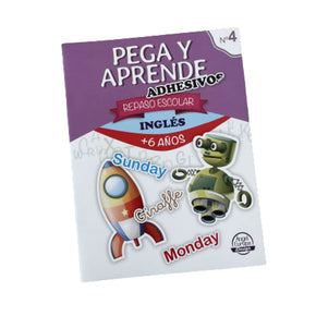 Libro Didáctico de Actividades y Pegatinas #04