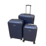 Set de 3 Maletas para Viaje con Ruedas Multidireccionales Dorado -   