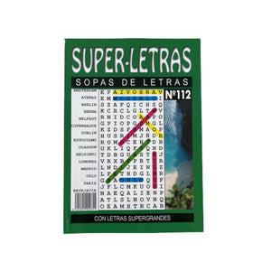 Libro de Sopa de Letras #112