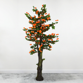 Árbol Artificial con Frutas 175cm (sin maceta)