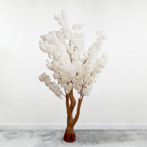 Árbol Sakura Artificial de Color Blanco 135cm